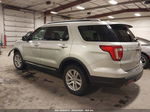 2018 Ford Explorer Xlt Silver vin: 1FM5K8D8XJGB60504