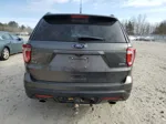 2018 Ford Explorer Xlt Gray vin: 1FM5K8D8XJGB60745