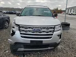 2018 Ford Explorer Xlt Silver vin: 1FM5K8D8XJGB93874