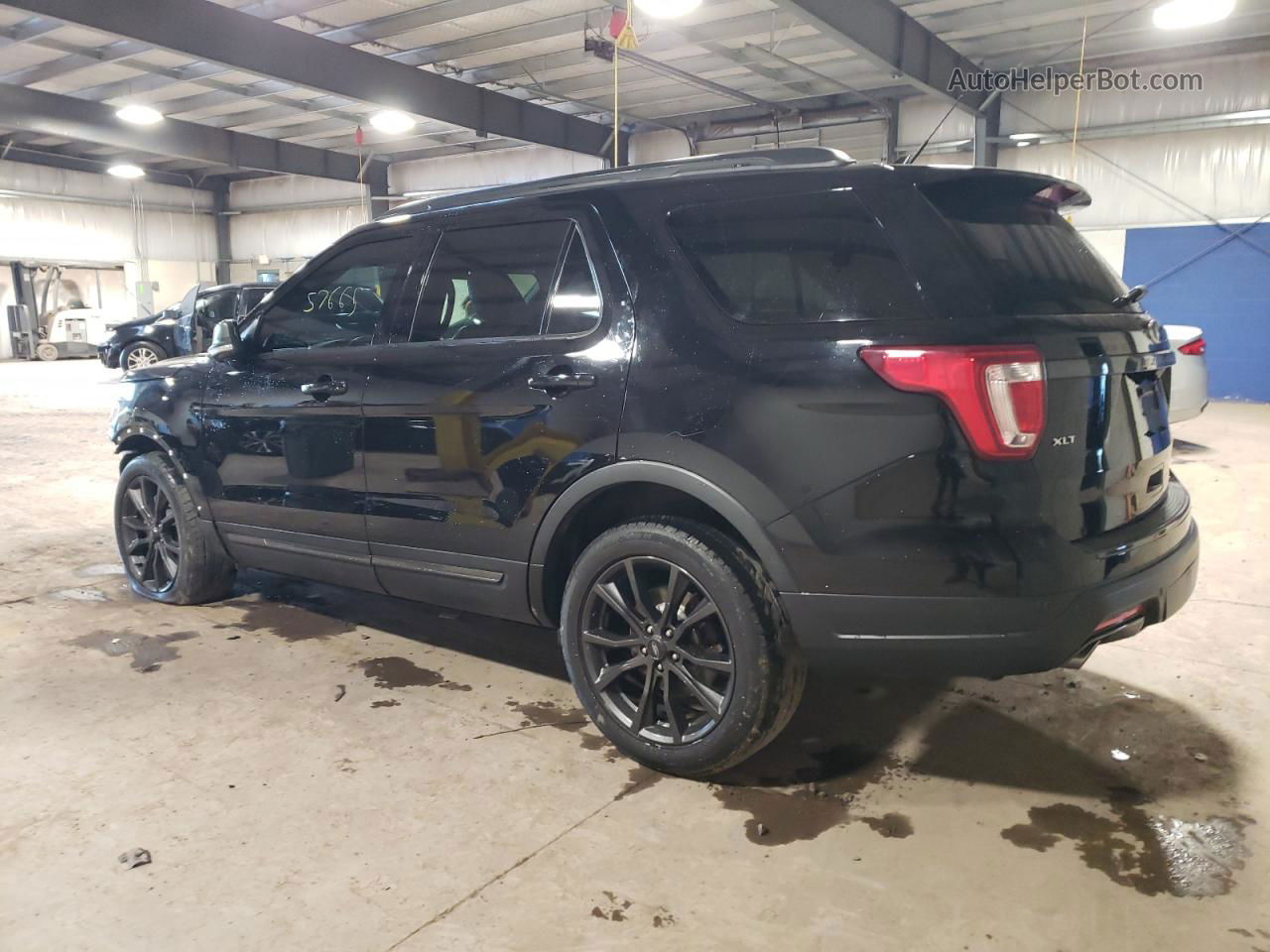 2018 Ford Explorer Xlt Черный vin: 1FM5K8D8XJGC79671