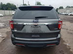 2018 Ford Explorer Xlt Gray vin: 1FM5K8D8XJGC79802