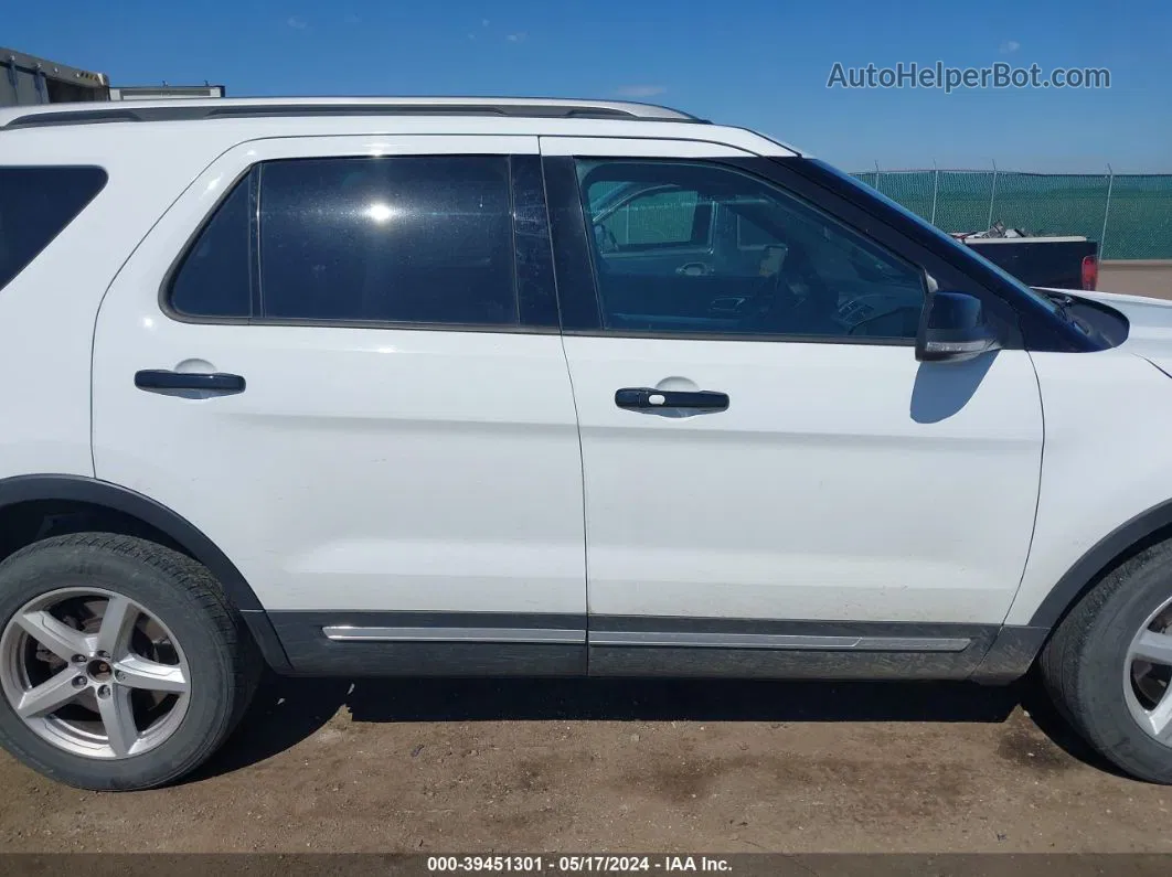 2017 Ford Explorer Xlt Белый vin: 1FM5K8DH1HGC04612