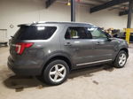 2017 Ford Explorer Xlt Gray vin: 1FM5K8DH2HGA66370