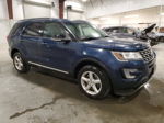 2017 Ford Explorer Xlt Blue vin: 1FM5K8DH2HGA69611