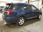 2017 Ford Explorer Xlt Blue vin: 1FM5K8DH2HGA69611