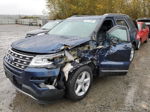 2017 Ford Explorer Xlt Blue vin: 1FM5K8DH3HGA88703