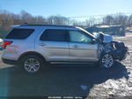 2018 Ford Explorer Xlt Серебряный vin: 1FM5K8DH4JGB87178