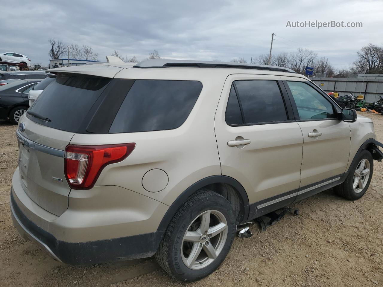 2017 Ford Explorer Xlt Tan vin: 1FM5K8DH6HGD97579