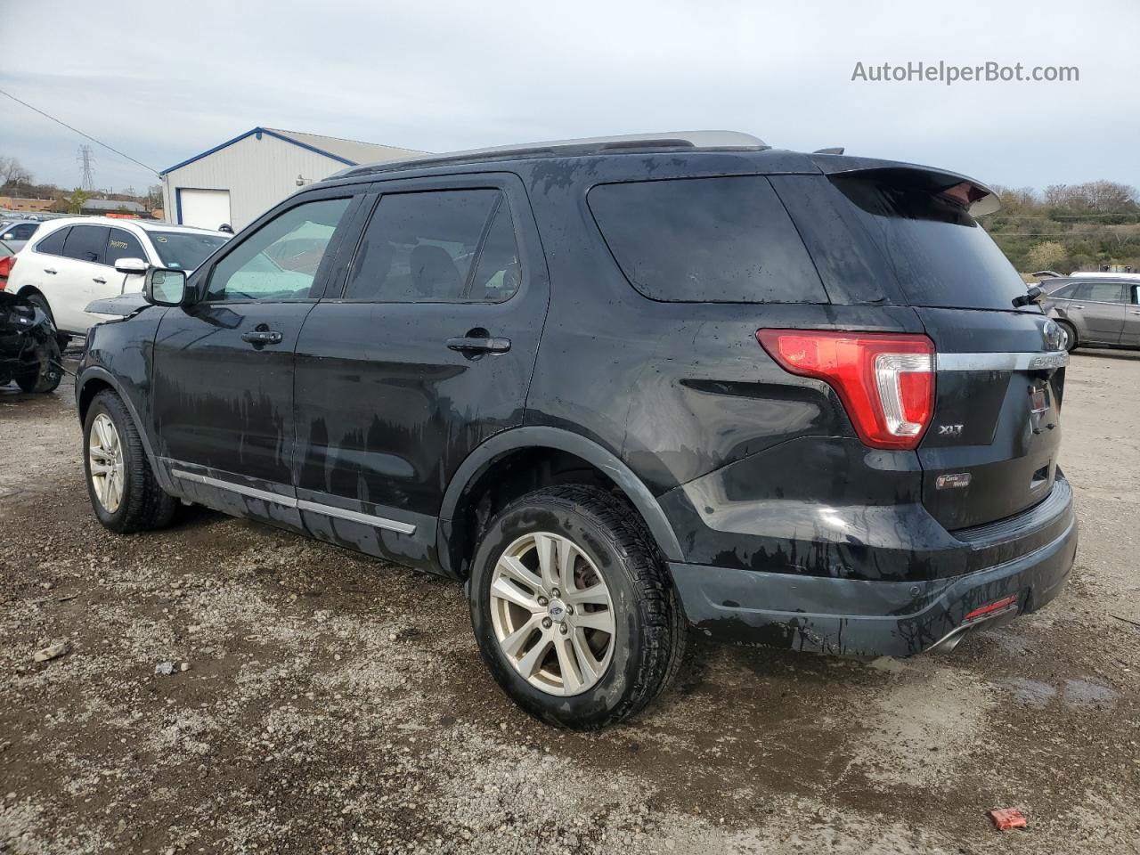 2018 Ford Explorer Xlt Черный vin: 1FM5K8DH6JGC31844