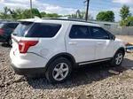 2017 Ford Explorer Xlt White vin: 1FM5K8DH9HGA25671