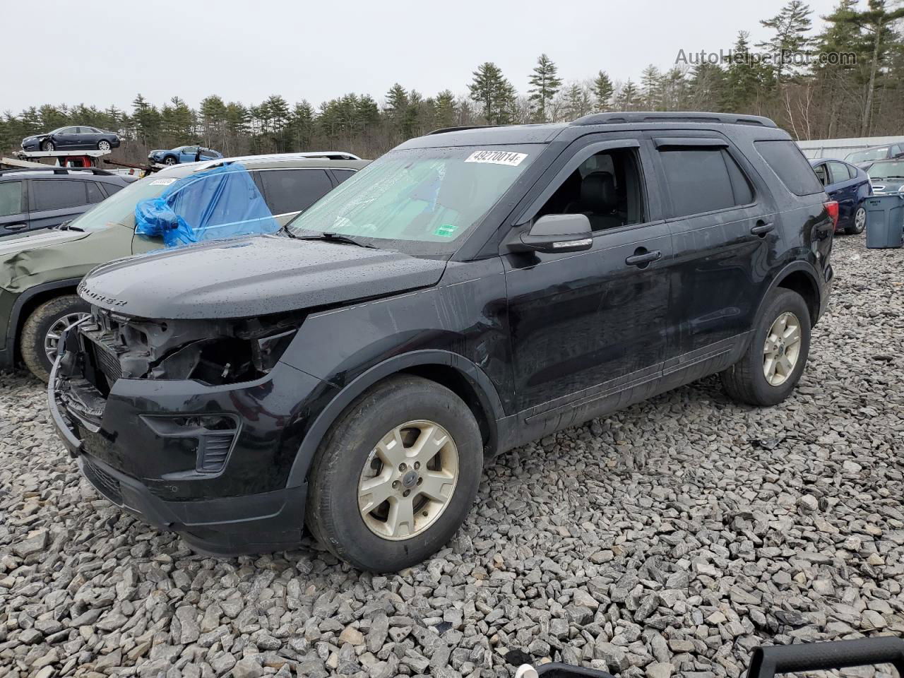 2018 Ford Explorer Xlt Black vin: 1FM5K8DH9JGC21258