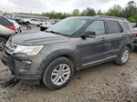 2018 Ford Explorer Xlt Gray vin: 1FM5K8DHXJGA91801