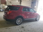 2017 Ford Explorer Limited Maroon vin: 1FM5K8F80HGE23588