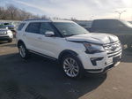 2018 Ford Explorer Limited White vin: 1FM5K8F80JGA94848