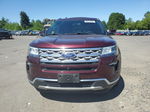 2018 Ford Explorer Limited Burgundy vin: 1FM5K8F80JGB66230