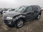 2017 Ford Explorer Limited Серый vin: 1FM5K8F81HGA08697