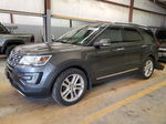 2017 Ford Explorer Limited Gray vin: 1FM5K8F81HGA53963