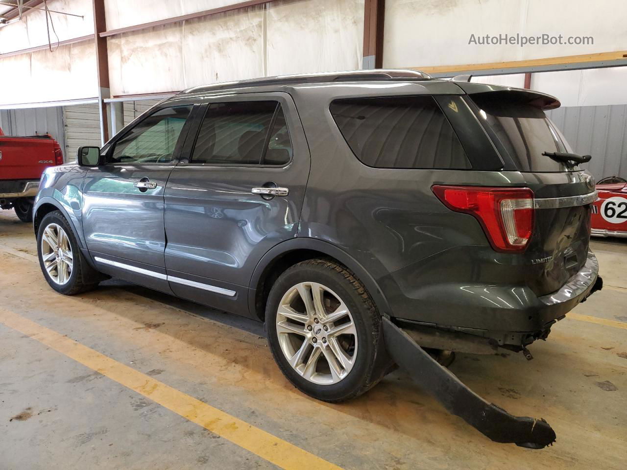 2017 Ford Explorer Limited Gray vin: 1FM5K8F81HGA53963