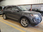 2017 Ford Explorer Limited Gray vin: 1FM5K8F81HGA53963