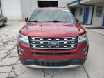 2017 Ford Explorer Limited Burgundy vin: 1FM5K8F81HGC35985