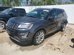 2017 Ford Explorer Limited Gray vin: 1FM5K8F81HGC38272