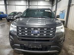 2017 Ford Explorer Limited Gray vin: 1FM5K8F81HGC70154