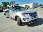 2017 Ford Explorer Limited Silver vin: 1FM5K8F82HGC93653