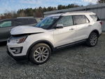 2017 Ford Explorer Limited White vin: 1FM5K8F82HGD01329