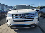 2018 Ford Explorer Limited White vin: 1FM5K8F82JGA51841