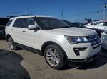 2018 Ford Explorer Limited Белый vin: 1FM5K8F82JGA51841