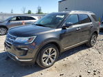 2018 Ford Explorer Limited Gray vin: 1FM5K8F82JGB28059