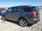 2018 Ford Explorer Limited Gray vin: 1FM5K8F82JGB28059