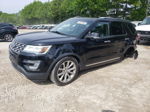 2017 Ford Explorer Limited Black vin: 1FM5K8F83HGB17002