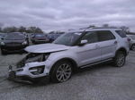 2017 Ford Explorer Limited Silver vin: 1FM5K8F83HGB52770