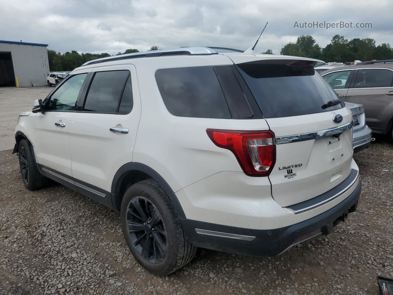 2018 Ford Explorer Limited Белый vin: 1FM5K8F83JGB86584