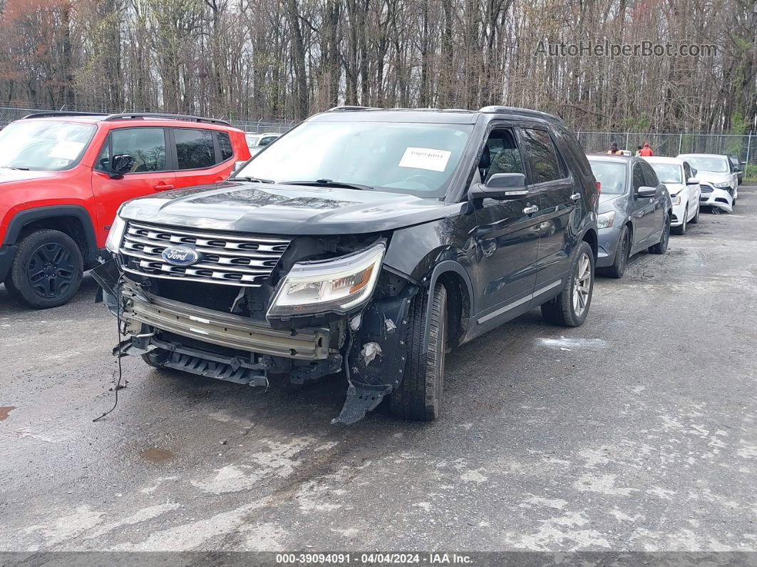 2017 Ford Explorer Limited Black vin: 1FM5K8F85HGC35911