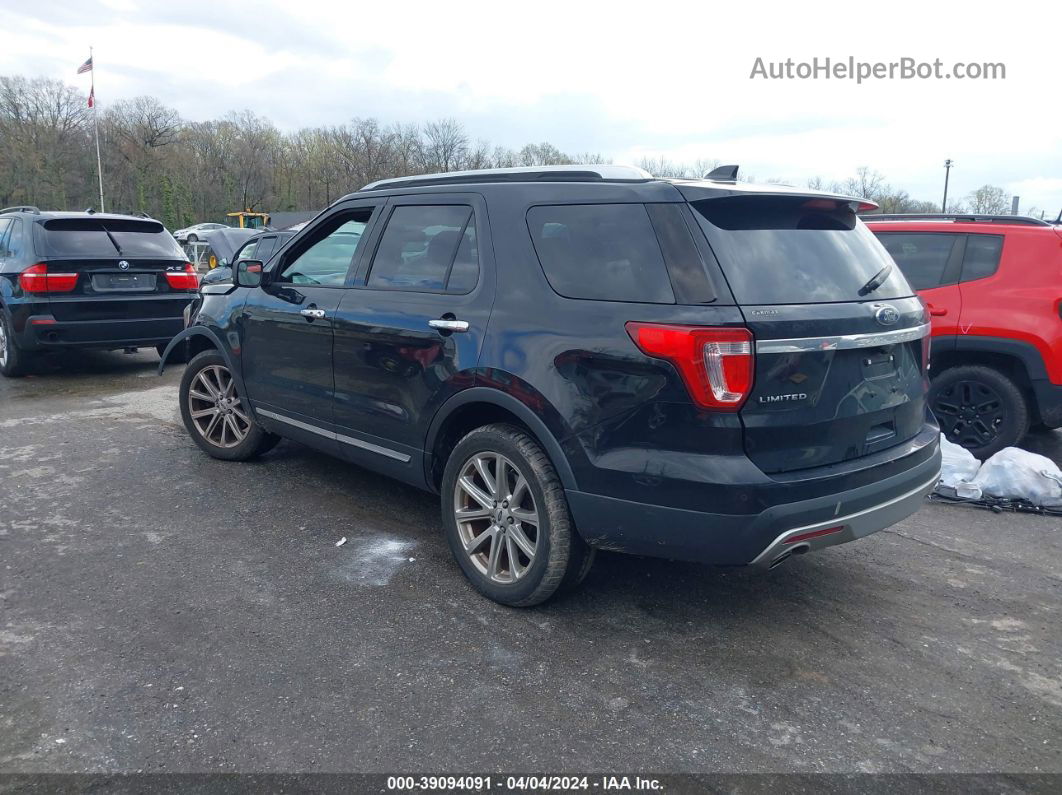 2017 Ford Explorer Limited Black vin: 1FM5K8F85HGC35911