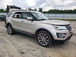 2017 Ford Explorer Limited Beige vin: 1FM5K8F85HGD36768