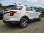 2018 Ford Explorer Limited White vin: 1FM5K8F85JGA40493