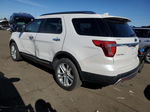 2017 Ford Explorer Limited White vin: 1FM5K8F86HGD01561