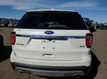 2017 Ford Explorer Limited White vin: 1FM5K8F86HGD01561