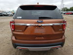 2017 Ford Explorer Limited Оранжевый vin: 1FM5K8F87HGC32315