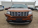 2017 Ford Explorer Limited Оранжевый vin: 1FM5K8F87HGC32315