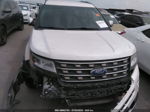 2017 Ford Explorer Limited White vin: 1FM5K8F87HGC38616