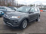 2018 Ford Explorer Limited Gray vin: 1FM5K8F87JGA81613