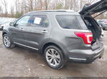 2018 Ford Explorer Limited Gray vin: 1FM5K8F87JGA81613