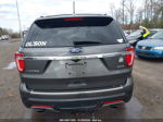 2018 Ford Explorer Limited Gray vin: 1FM5K8F87JGA81613