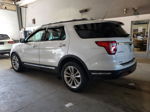 2018 Ford Explorer Limited White vin: 1FM5K8F87JGB52759