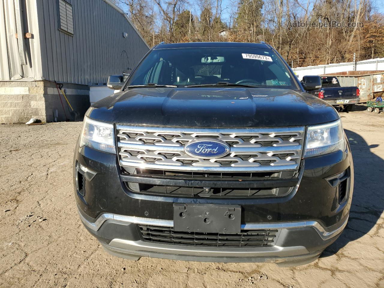 2018 Ford Explorer Limited Черный vin: 1FM5K8F89JGB67621