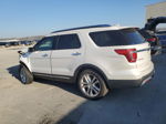 2017 Ford Explorer Limited White vin: 1FM5K8F8XHGC54504